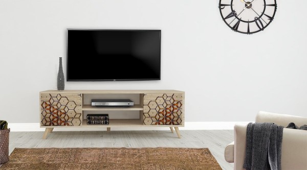 Truva Tv Sehpası Işıltı